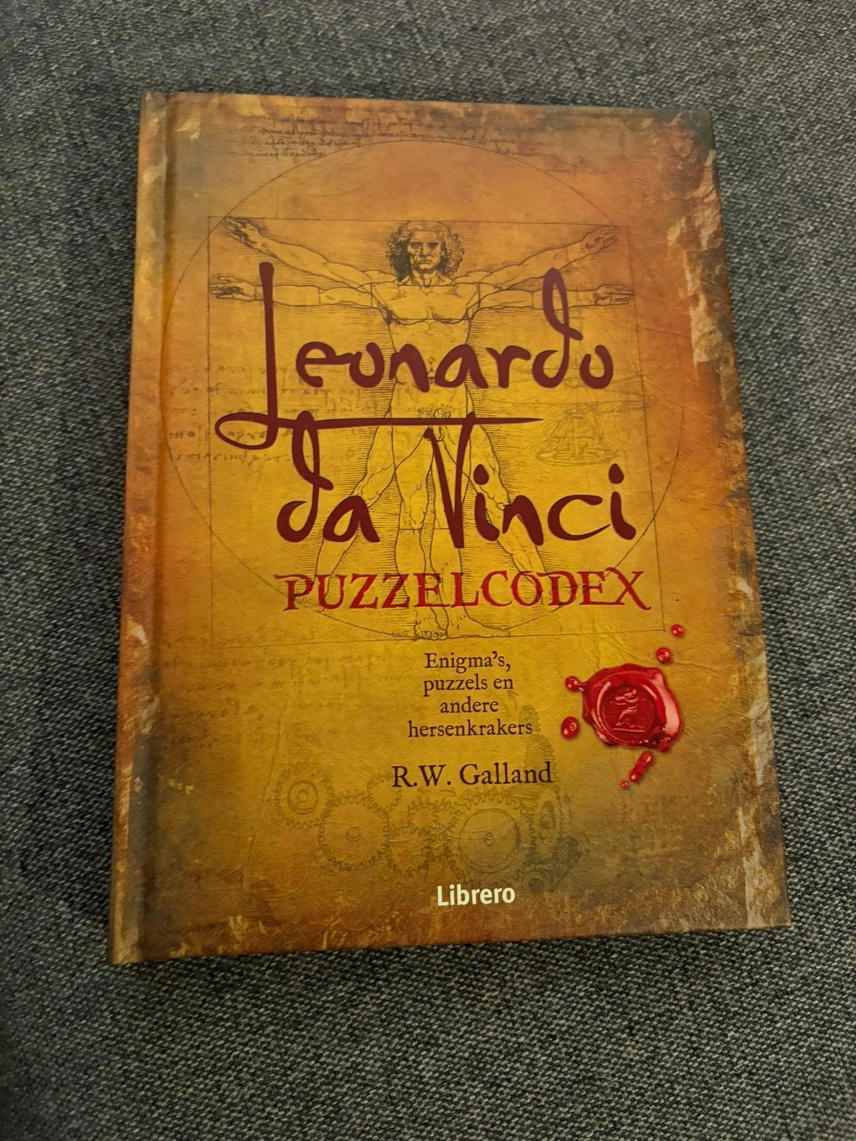 Leonardo da Vinci Puzzelcodex – R.W. Galland, Ophalen of Verzenden, Nieuw