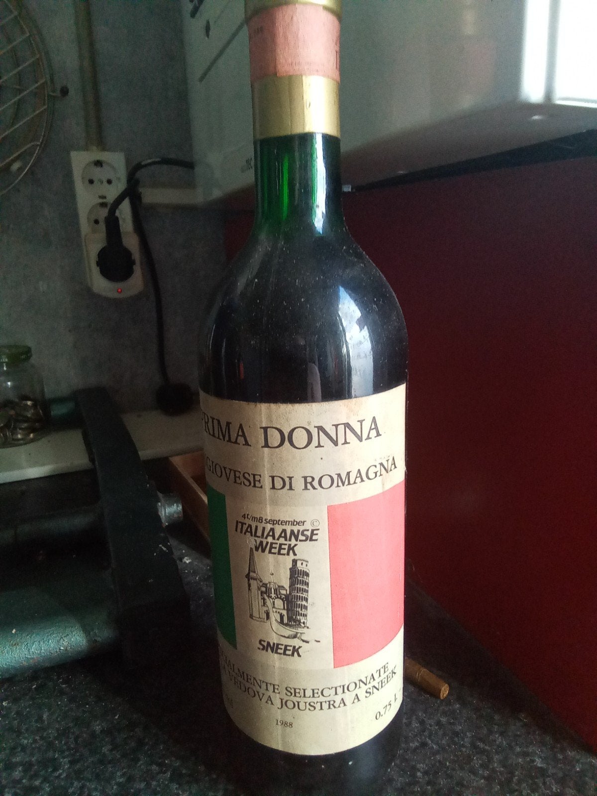Rima Donna Giovese di Romagna 1988 - Italiaanse Week, Ophalen, Gebruikt, Italië, Rode wijn