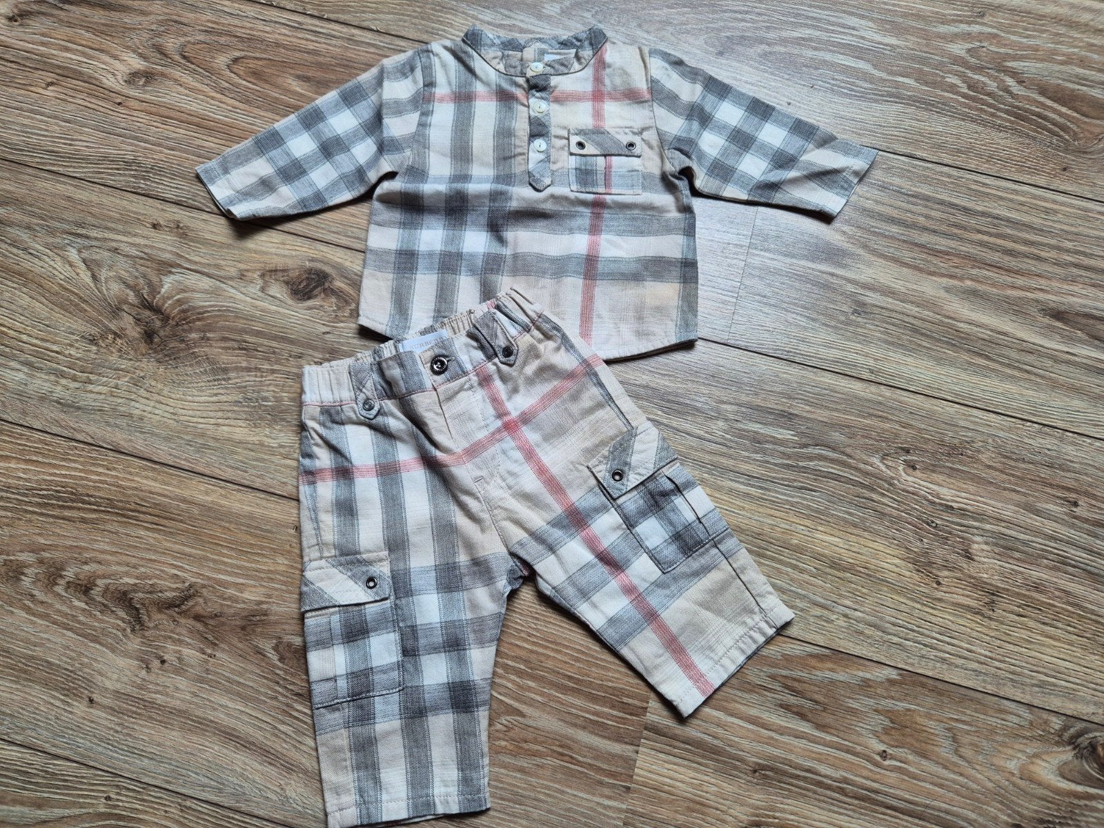 Nieuw Burberry setje maatje 62, Nieuw, Ophalen of Verzenden, Setje, Jongetje