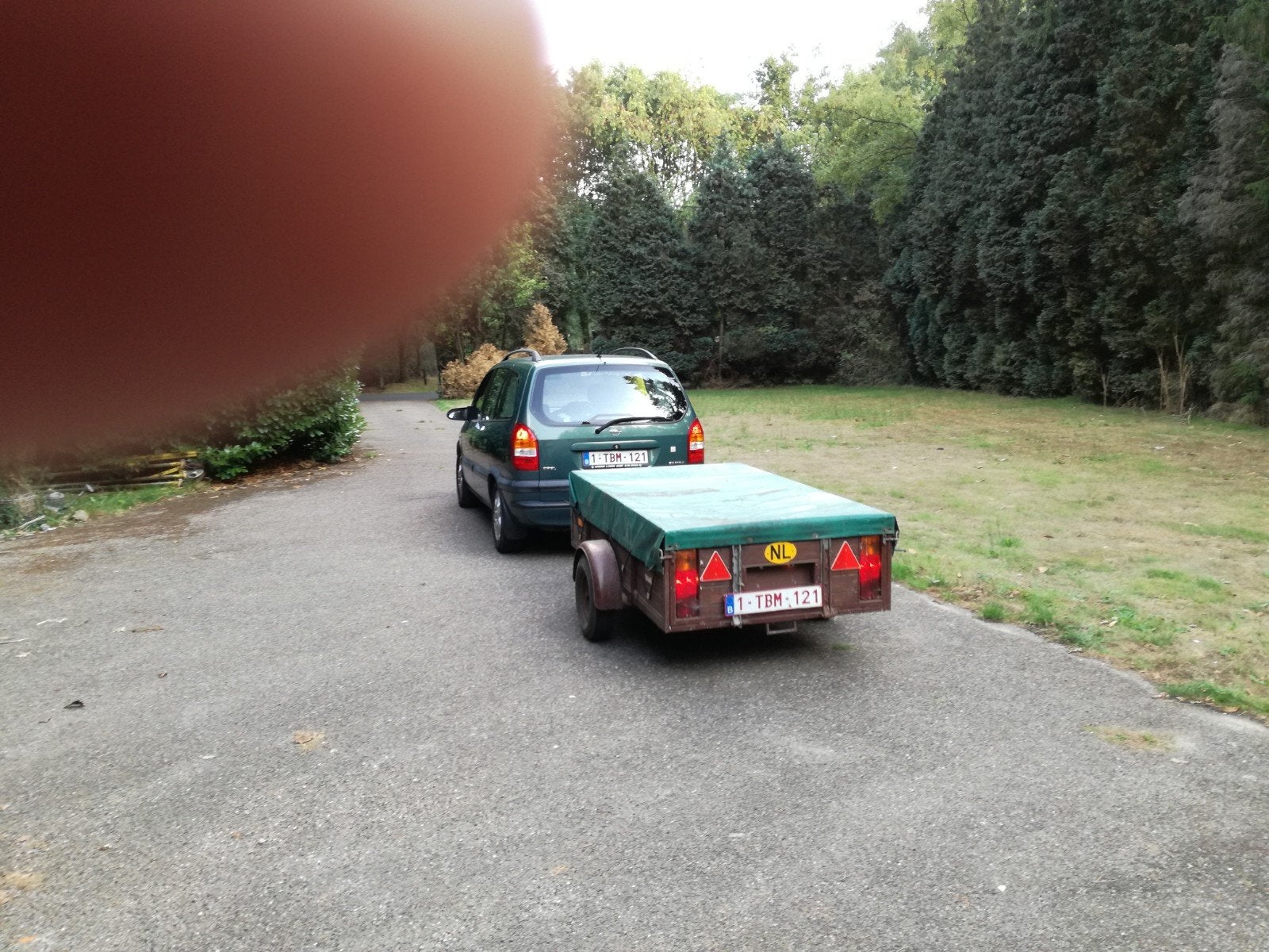 Bagage / Aanhangwagen, Ophalen, Gebruikt