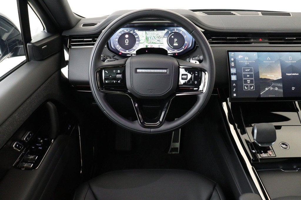 LAND ROVER RANGE ROVER SPORT P460e PHEV AWD DYNAMIC SE -PANO, Auto's, Land Rover, Automaat, 12 maanden, Stof, Zwart