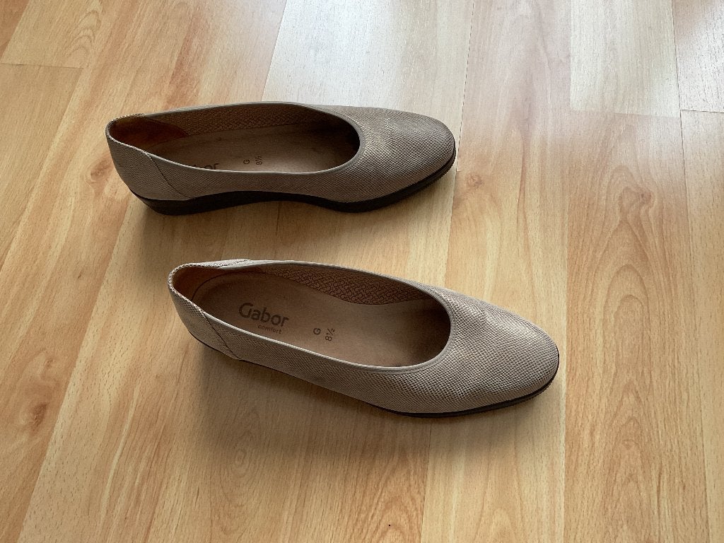 Gabor ballerina’s 8,5, Kleding | Dames, Schoenen, Verzenden, Beige, Gabor, Ballerina's