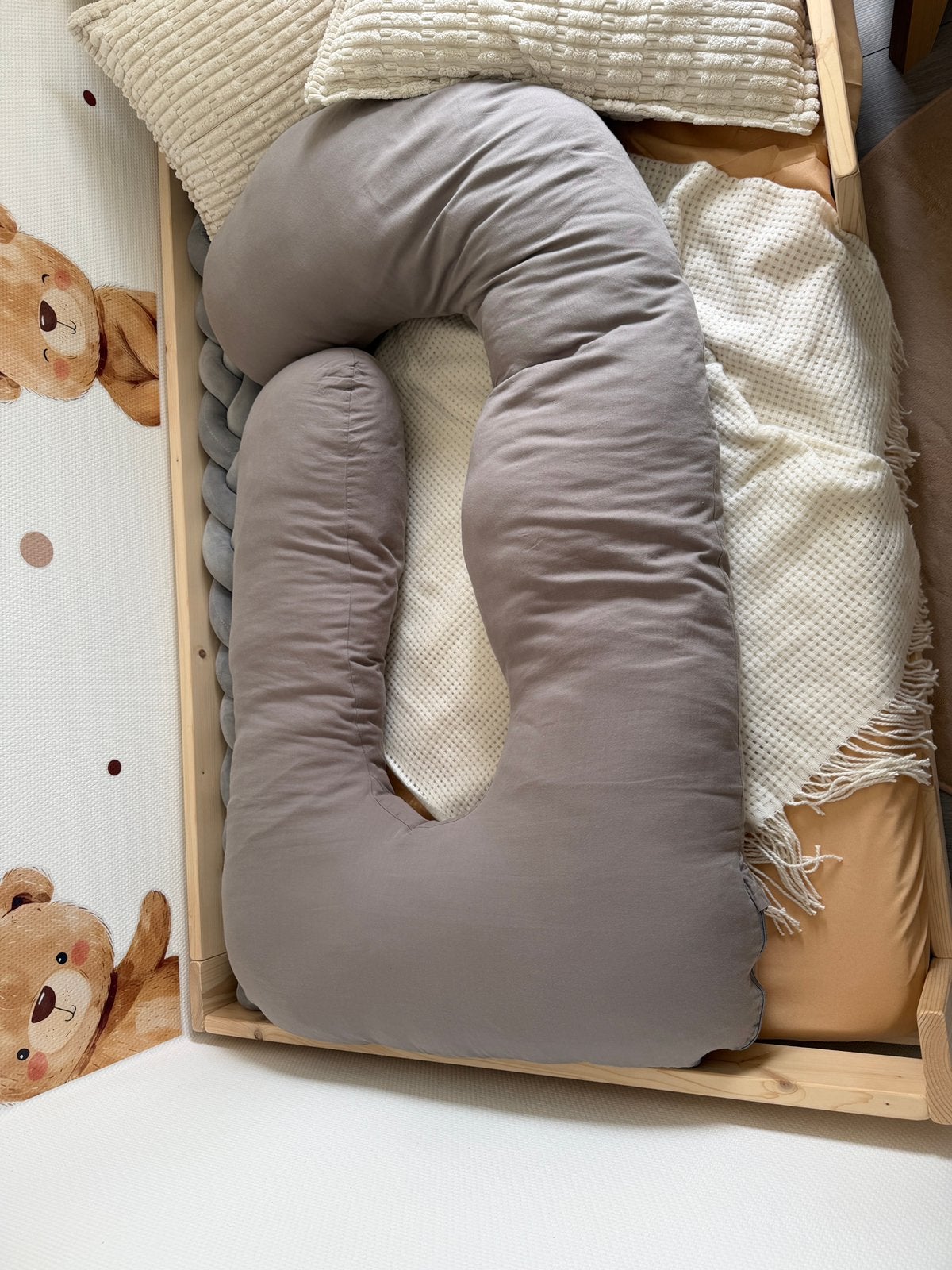 J Shaped Maternity Pillow, Ophalen, Zo goed als nieuw, Overige typen