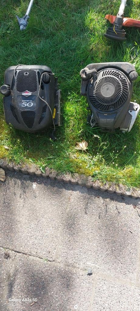 Grasmaaier motoren, Ophalen, Gebruikt