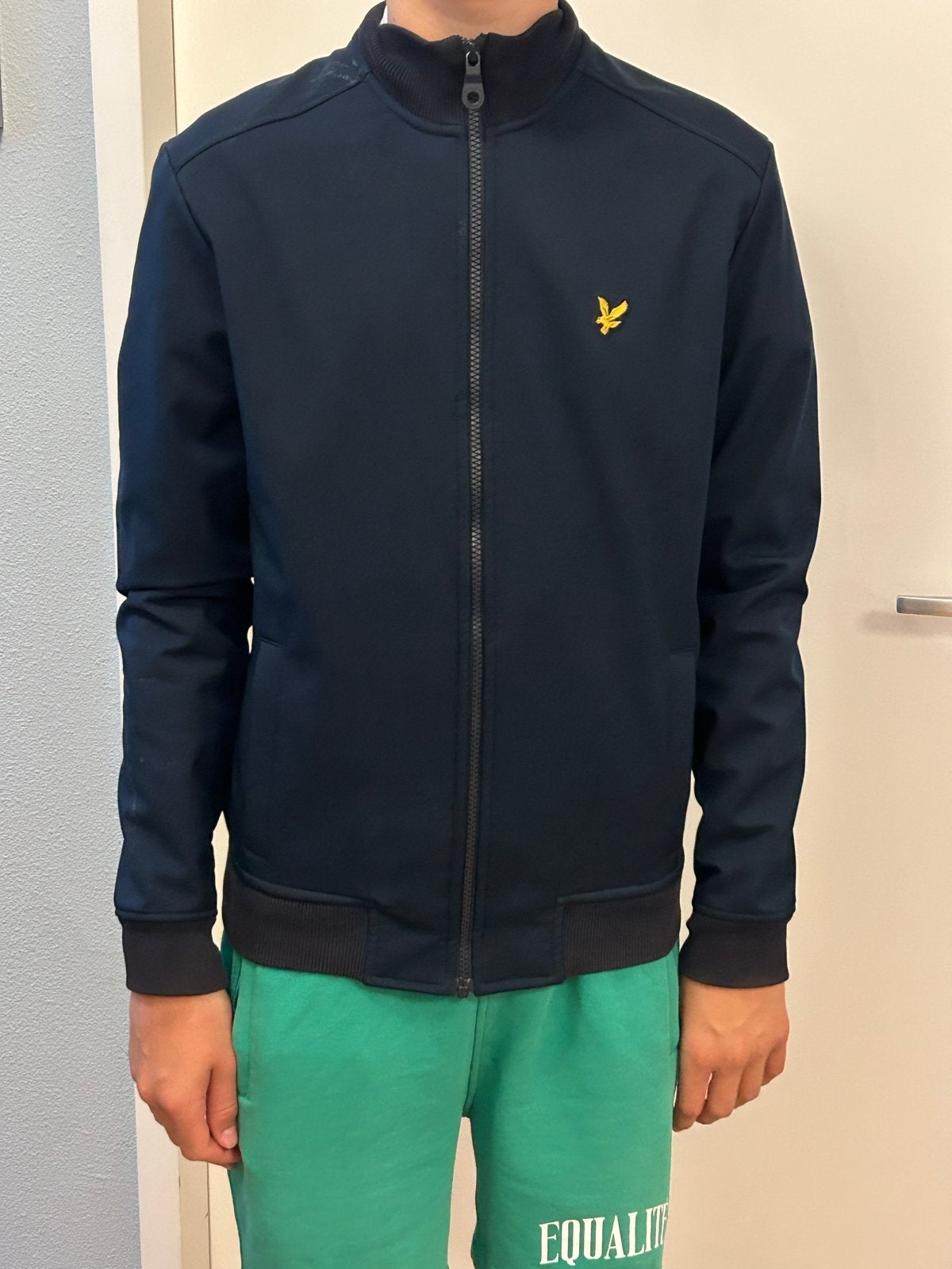 Lyle & Scott Jongens Jas Donkerblauw Maat XS, Ophalen of Verzenden, Zo goed als nieuw
