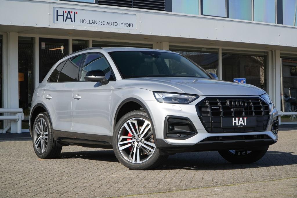 Audi Q5 50 TFSI e Hybrid Edition I ACC I Pano I 20 inch I Tr, Auto's, Automaat, Gebruikt, Zwart, 4 cilinders