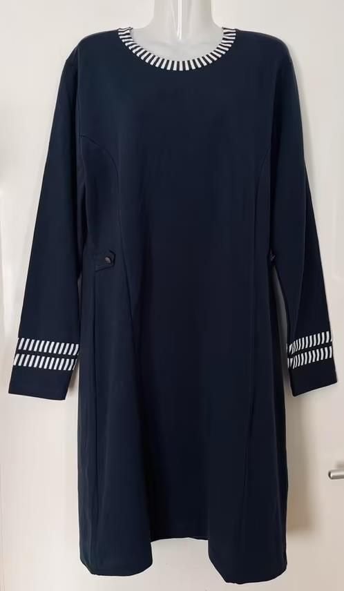 Susskind blauwe jurk maat 44 [v], Blauw, Maat 42/44 (L), Ophalen of Verzenden, Zo goed als nieuw