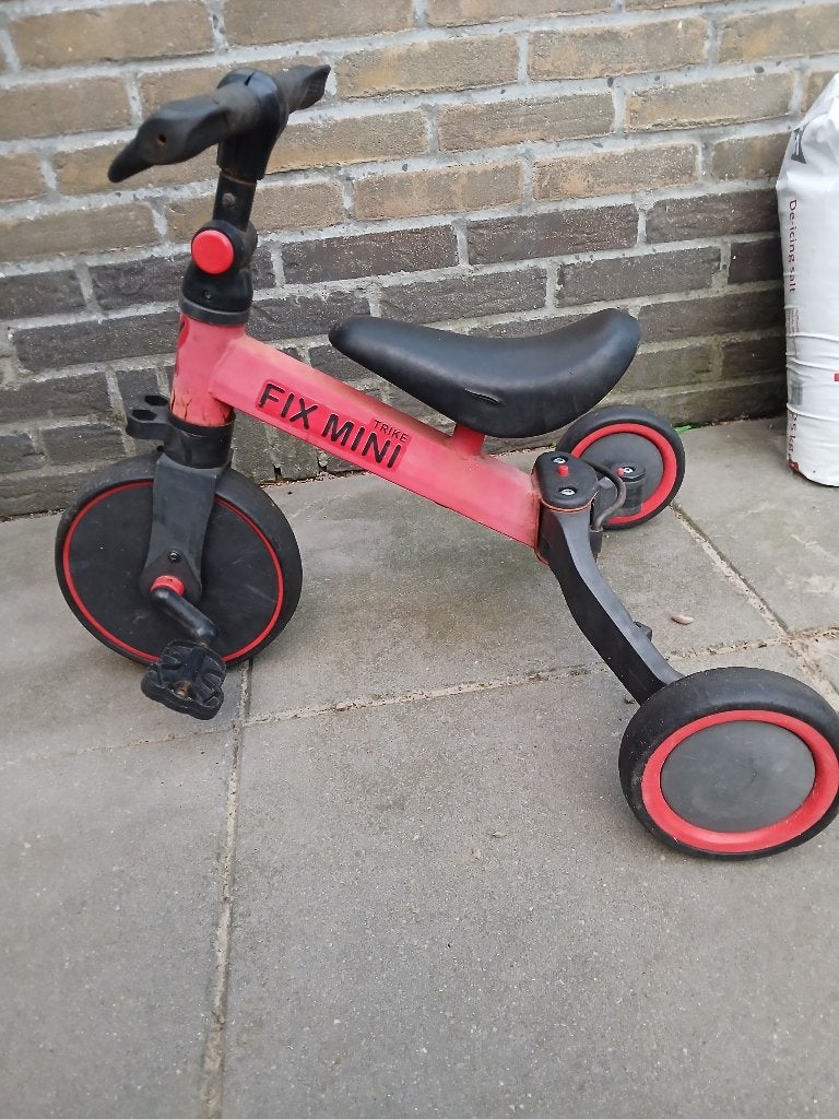 kinder fietsje, Ophalen, Terugtraprem, Gebruikt, Minder dan 16 inch