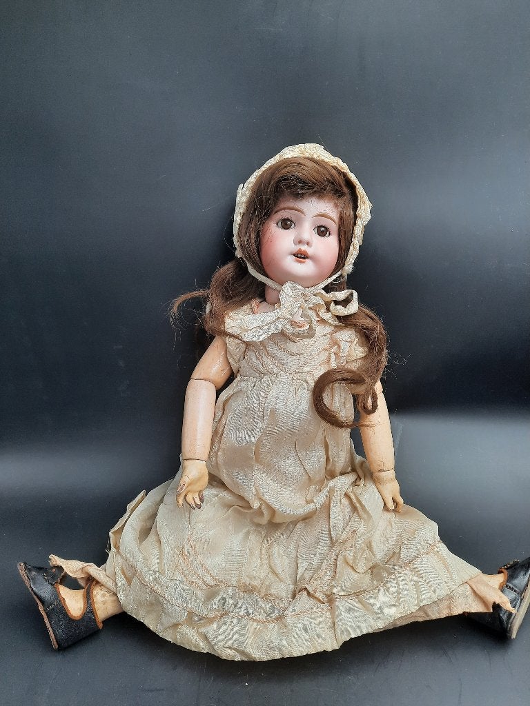 oude porseleinen pop, begin 1900, Antiek en Kunst, Curiosa en Brocante, Ophalen of Verzenden