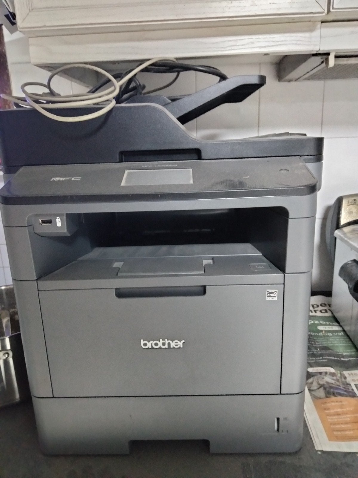Brother MFC-L5700DN All-in-one Laserprinter, Computers en Software, Ophalen, Gebruikt, All-in-one, Faxen