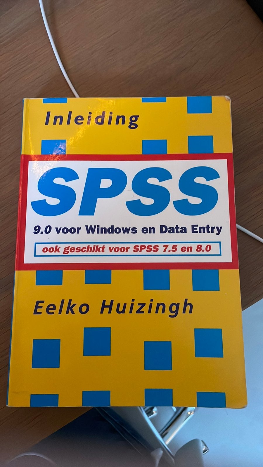 Inleiding spss - eelco huizing, Ophalen of Verzenden, Zo goed als nieuw