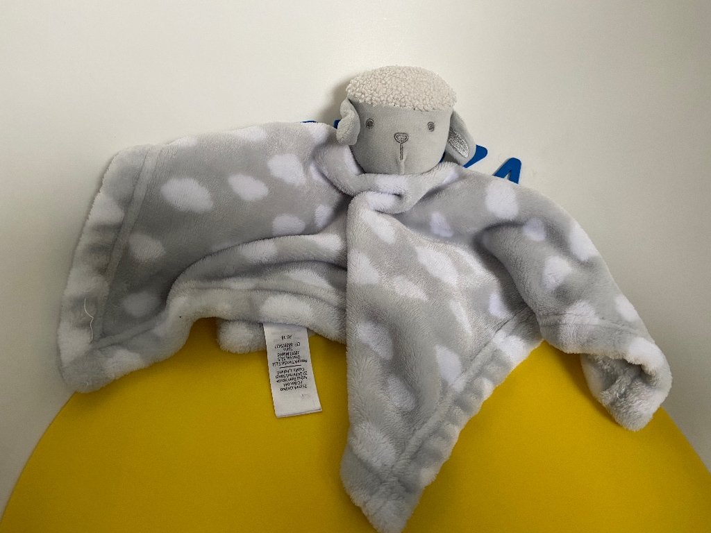 K4141 primark doek doekje schaap grijs met wolken, Ophalen of Verzenden, Zo goed als nieuw, Overige typen