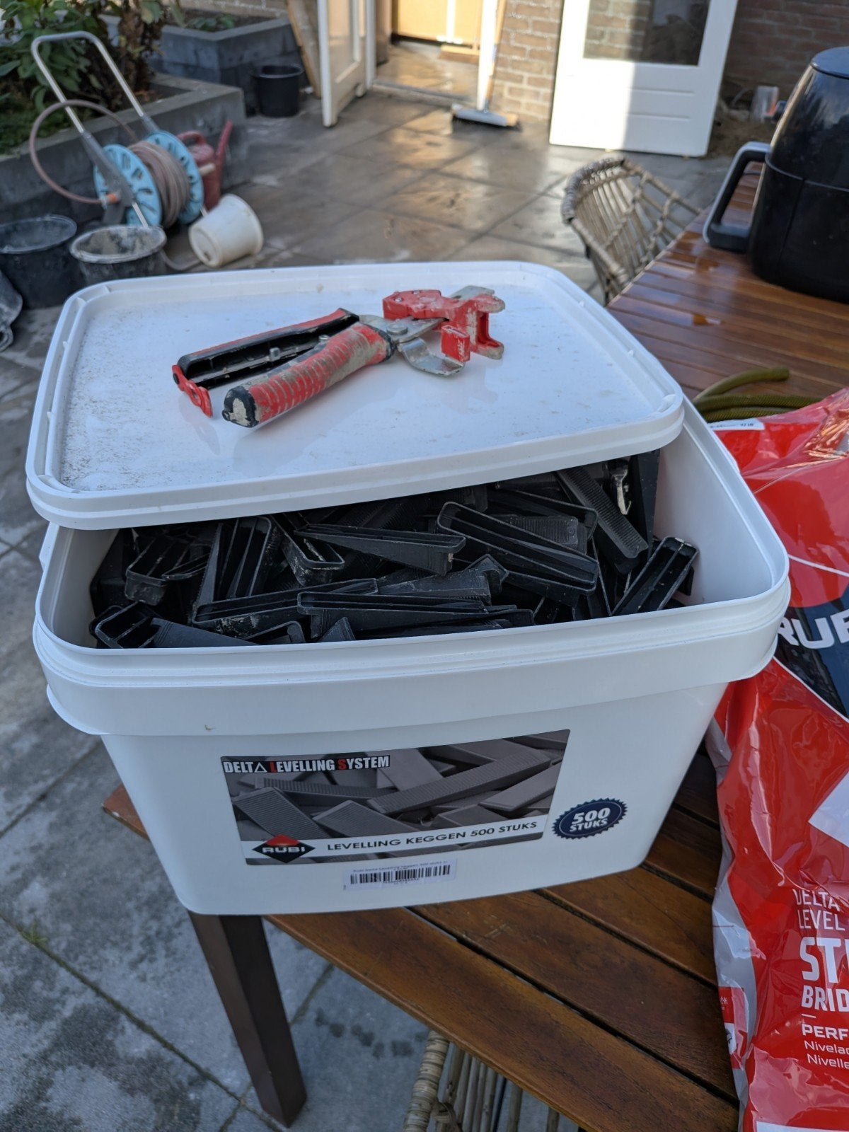 Rubi tegelbenodigdheden, Ophalen, Overige typen, Minder dan 20 cm, 10 m² of meer