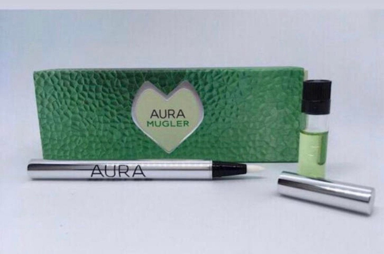 Parfum pen Aura Thierry Mugler met vulling discontinued, Verzenden, Nieuw