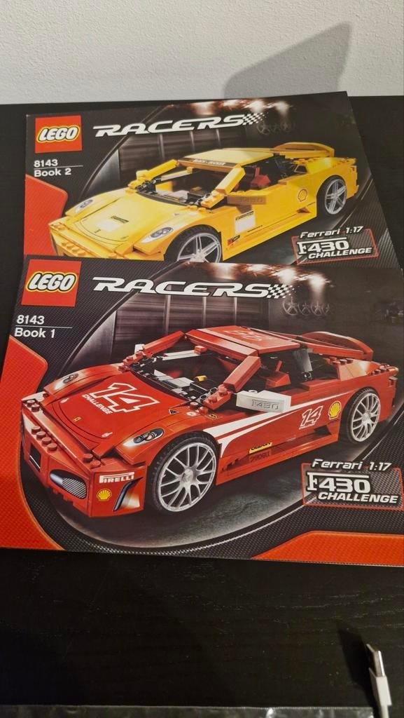 Lego Racers 8143 Ferrari F430 Challenge, Ophalen of Verzenden