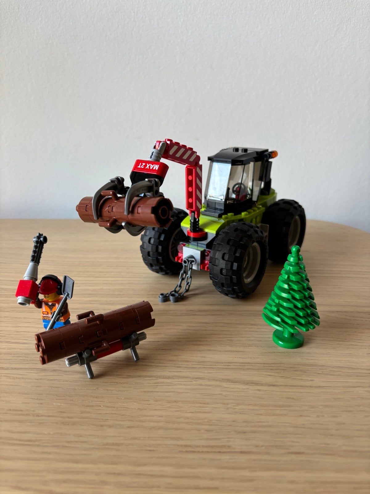 Lego City 60181 Bosbouwtractor - Compleet met instructies, Lego, Ophalen of Verzenden, Compleet, Complete set