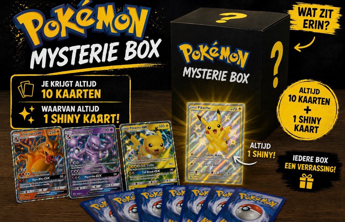 Pokemon mysterie box, Ophalen of Verzenden, Zo goed als nieuw