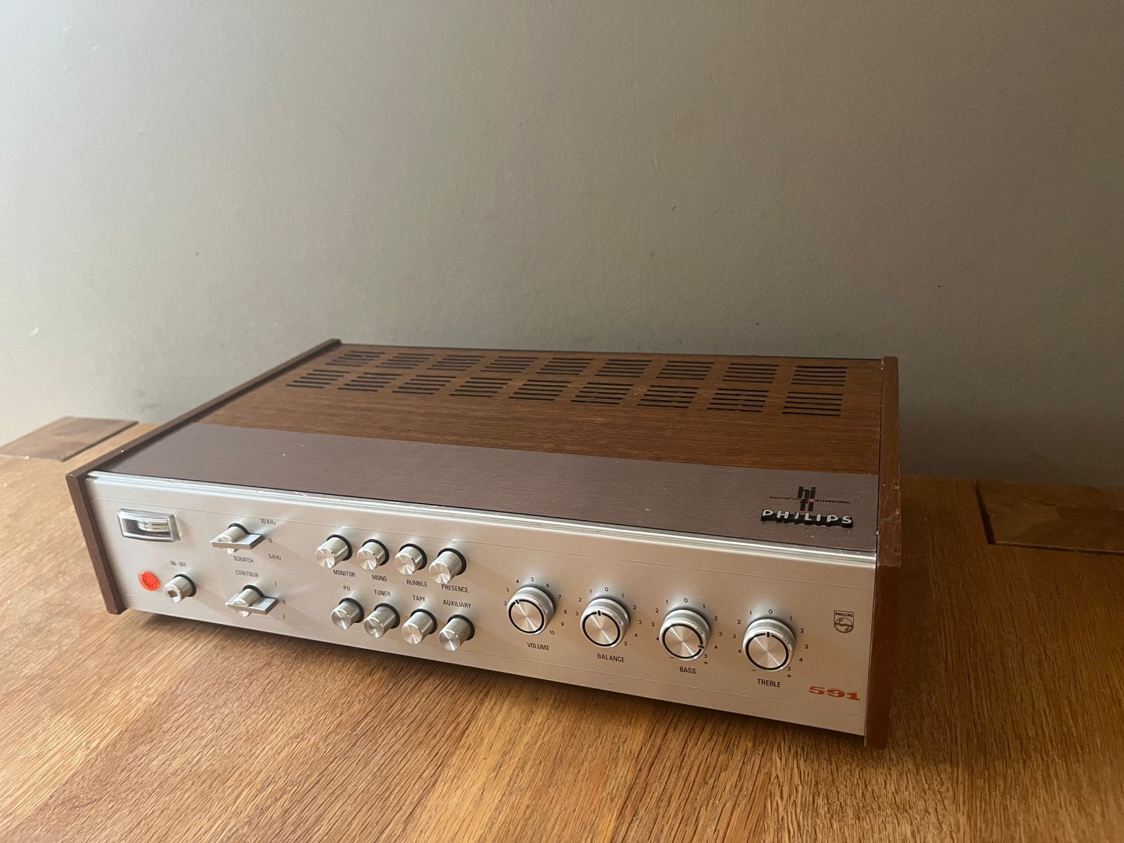 Philips versterker!, Audio, Tv en Foto, Ophalen of Verzenden, Zo goed als nieuw, Overige merken