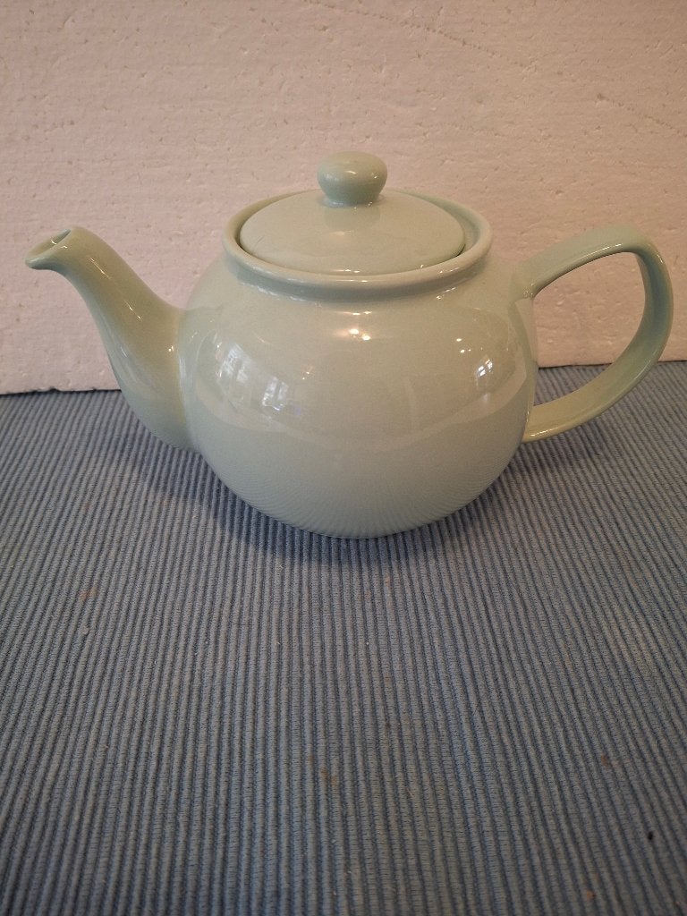 Price & Kensington - mintkleurige engelse aardewerk theepot, --, Price & Kensington, Overige merken, Ophalen of Verzenden