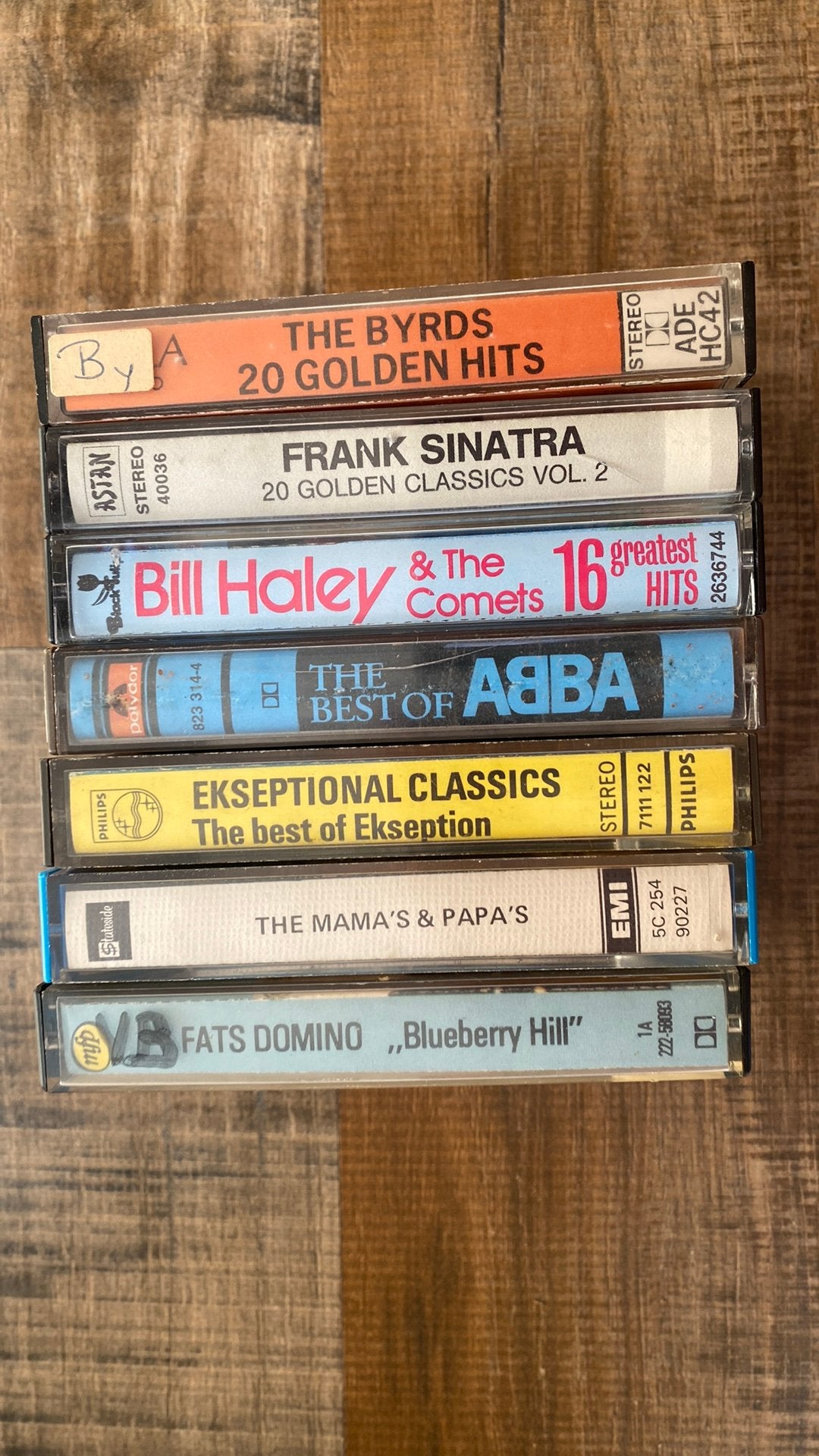 Diverse vintage cassettebandjes 7x, 2 t/m 25 bandjes, Overige genres, Ophalen of Verzenden, Zo goed als nieuw