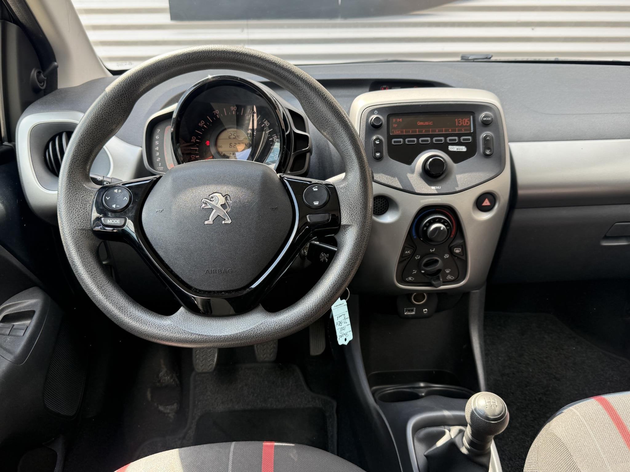 Peugeot 108 1.0 e-VTi Active 1e Eigenaar|Airco|Bluetooth|Ele, Voorwielaandrijving, Stof, Gebruikt, Euro 6