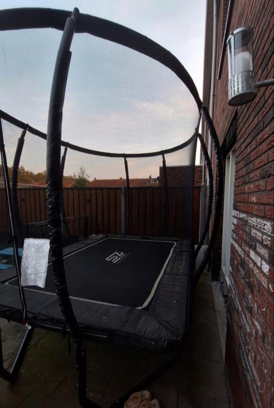 Senz Sports J5000 Trampoline 214x305 cm met Veiligheidsnet, Ophalen