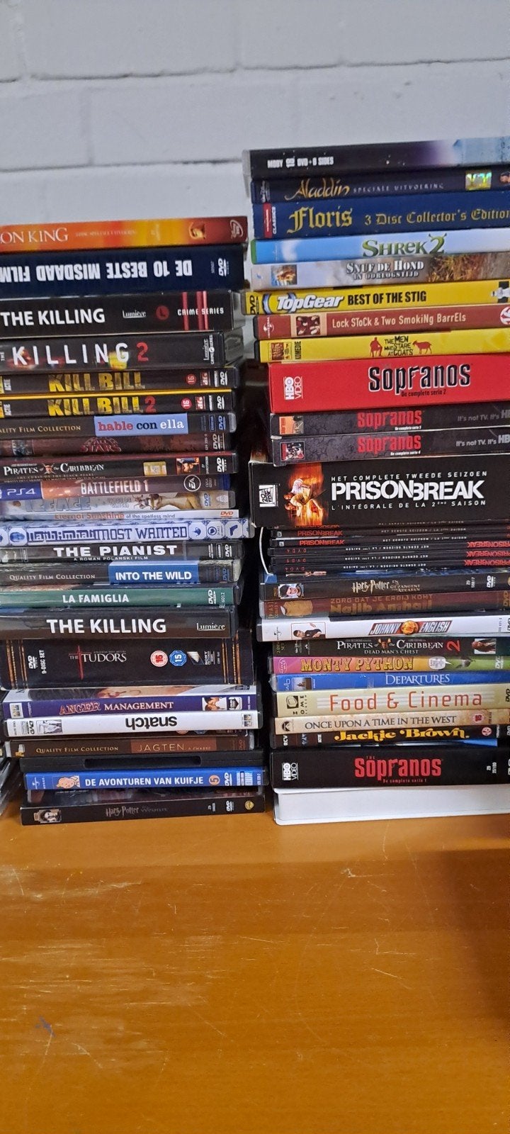 50 dvd's, Spelcomputers en Games, 1 speler, Ophalen of Verzenden, Zo goed als nieuw, Vanaf 3 jaar
