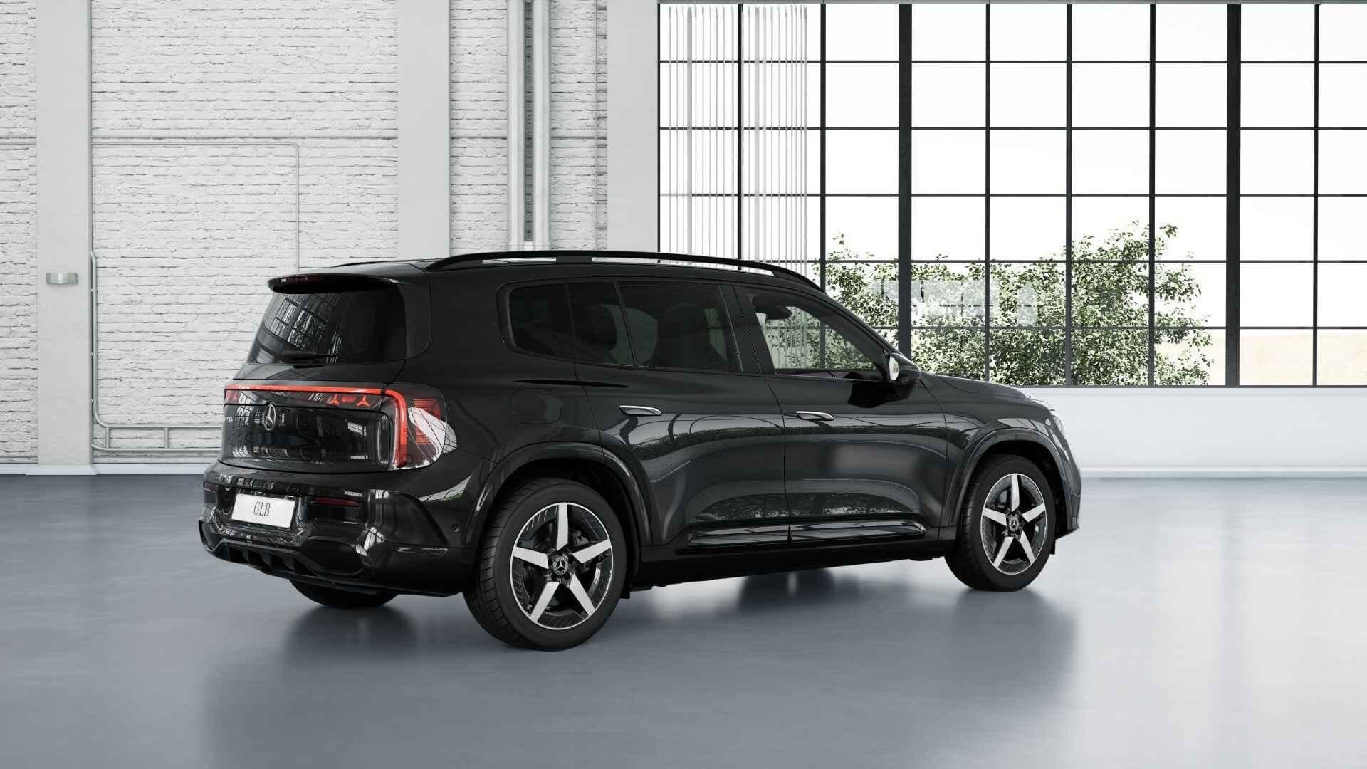 Mercedes-Benz GLB 250+ Business Solution AMG 85.5 kWh | Prem, 2095 kg, Achterwielaandrijving, Zwart, 607 km