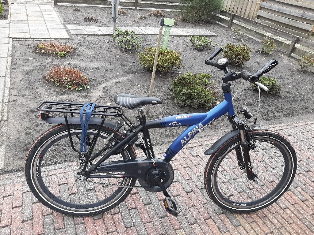 Nieuwstaat: prachtige Alpina Yabber 22 inch (tussenmaatje), Ophalen, Terugtraprem, 22 inch, Alpina