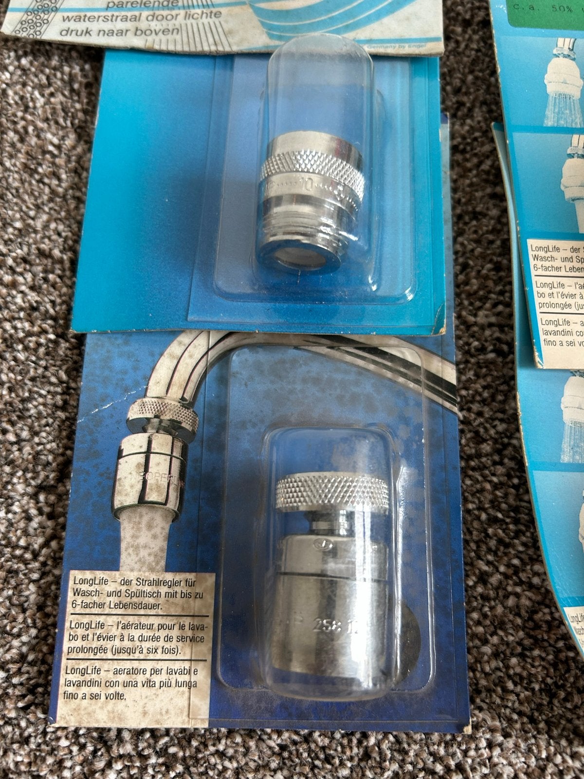 Diverse kraanopzetstukken en waterbespaarders in 1 koop!, Doe-het-zelf en Verbouw, Ophalen of Verzenden, Nieuw, Chroom, Kraan