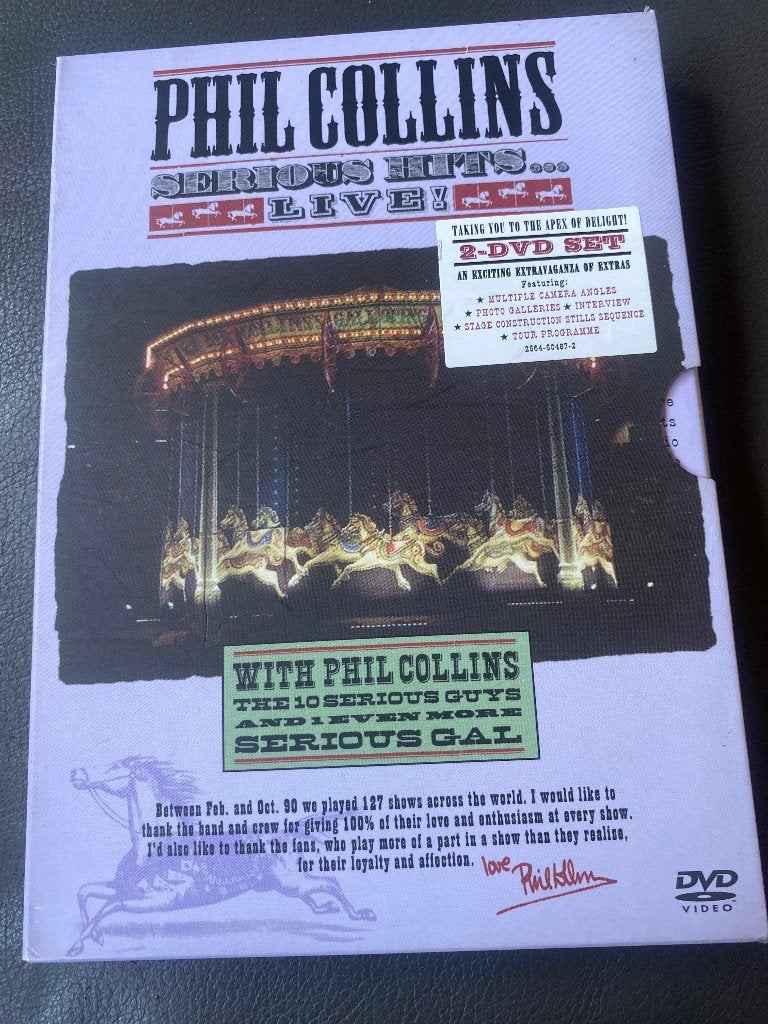 Phil Collins - Serious Hits... Live! (2-DVD Set), Spaans, Engels, Alle leeftijden, Ophalen of Verzenden