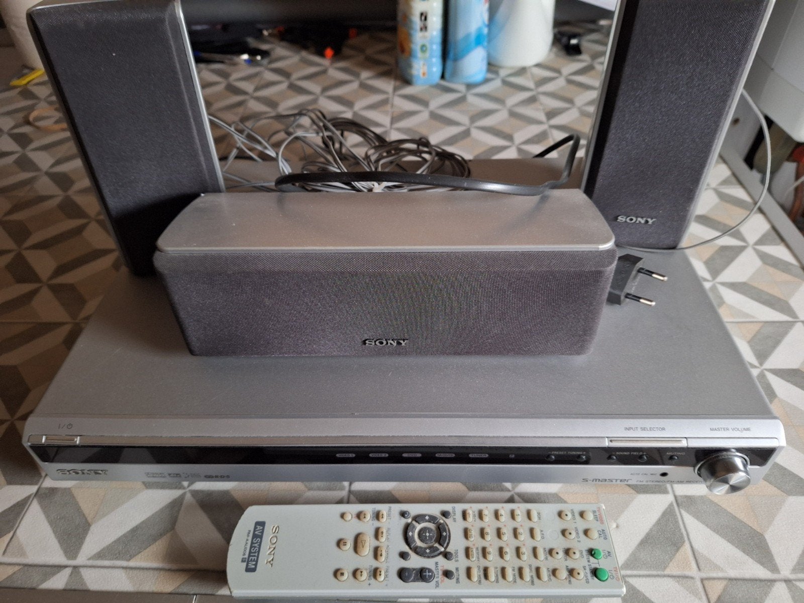 sony tuner met 3 boxen, Audio, Tv en Foto, Ophalen of Verzenden, Sony, Dvd-speler