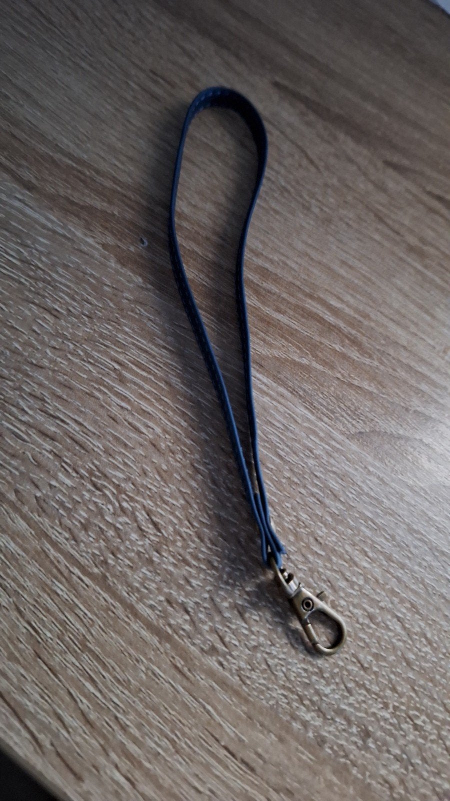polsbandje  met muskatonhaak, Sieraden, Tassen en Uiterlijk, Ophalen of Verzenden, Nieuw, Blauw
