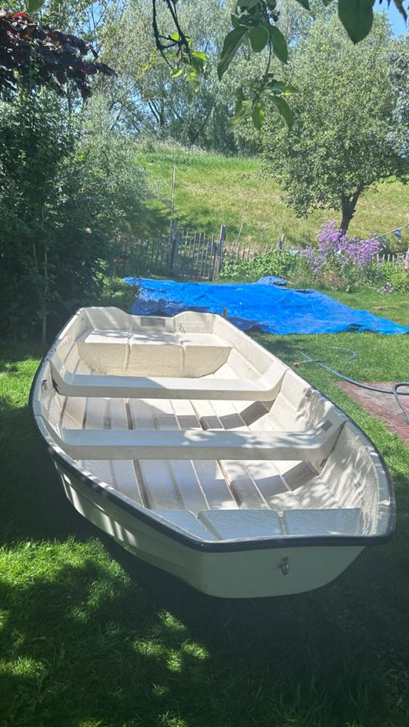 Rana Plast roeiboot, Ophalen, 1 m, Zo goed als nieuw, Visboot