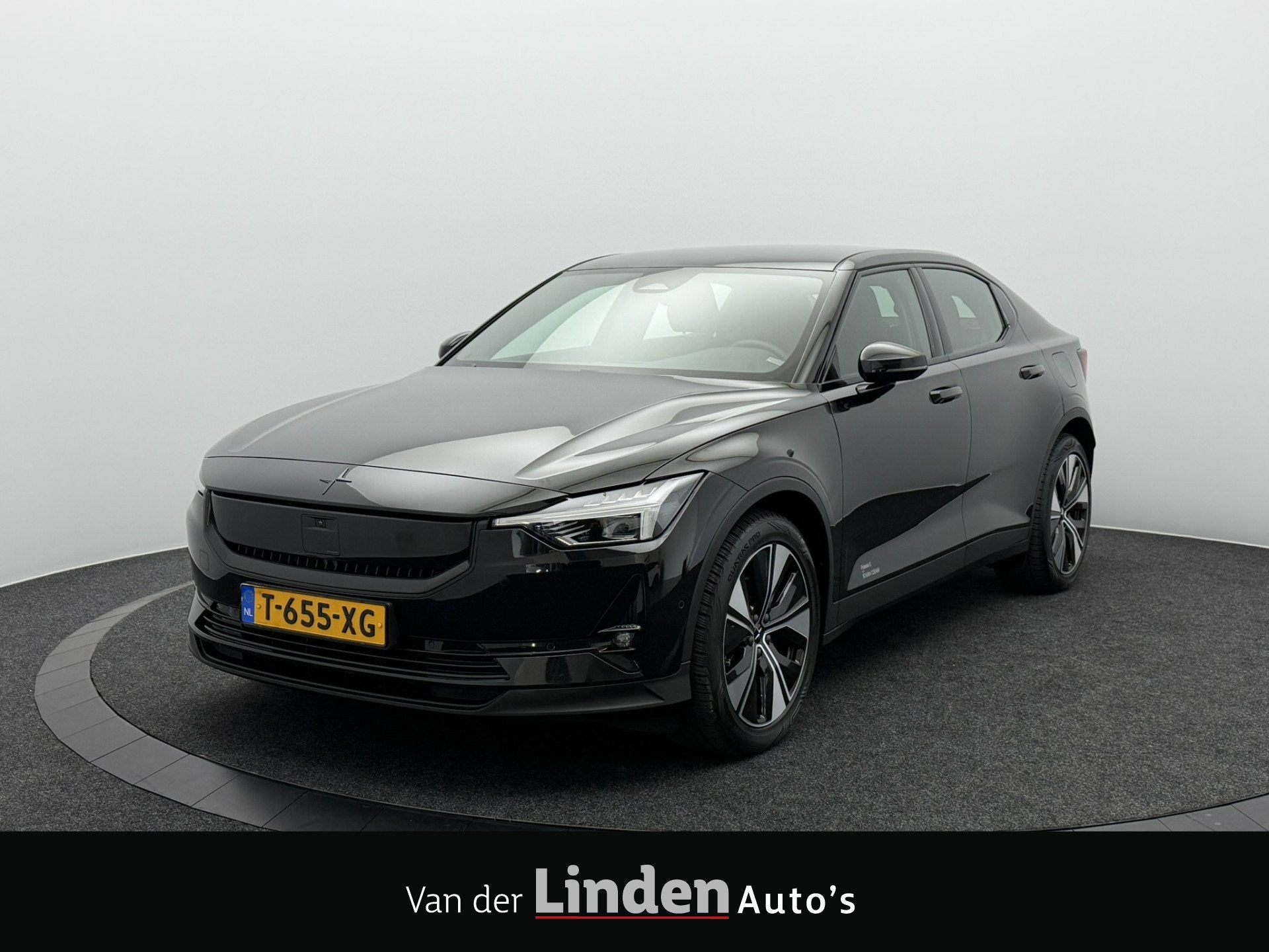 Polestar 2 Long Range Single Motor 82 kWh SOH 97,4% | 360, Auto's, Polestar, Gebruikt, Zwart, 82 kWh, Zwart