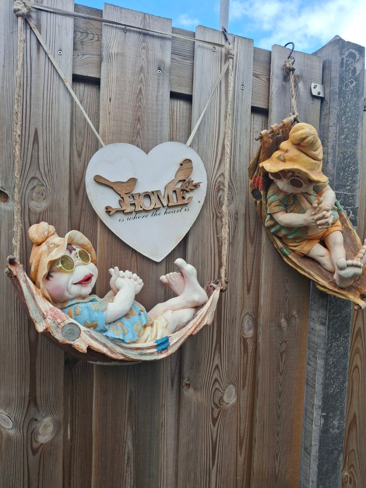 Laffen Efteling beeldje in hangmat - The Laaf Collection, Verzamelen, Efteling, Zo goed als nieuw, Beeldje of Poppetje, Ophalen of Verzenden