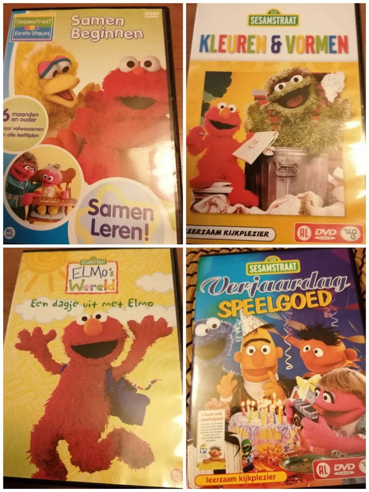 Sesamstraat DVD's, Alle leeftijden, Ophalen of Verzenden, Zo goed als nieuw, Educatief