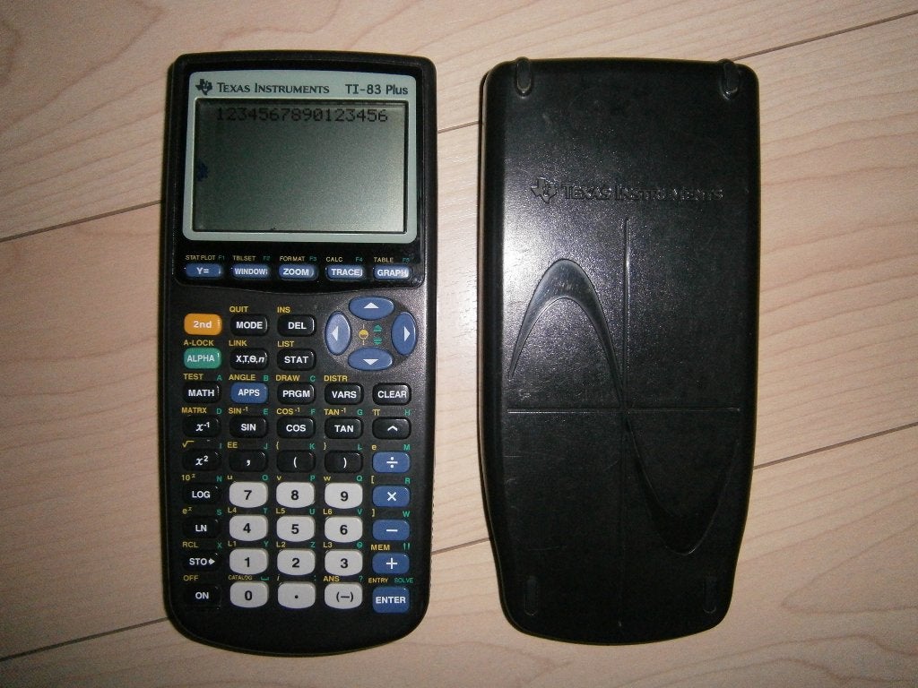Grafische Rekenmachine Calculator - Texas Instr. TI-83 Plus, Diversen, Ophalen of Verzenden, Grafische rekenmachine, Gebruikt