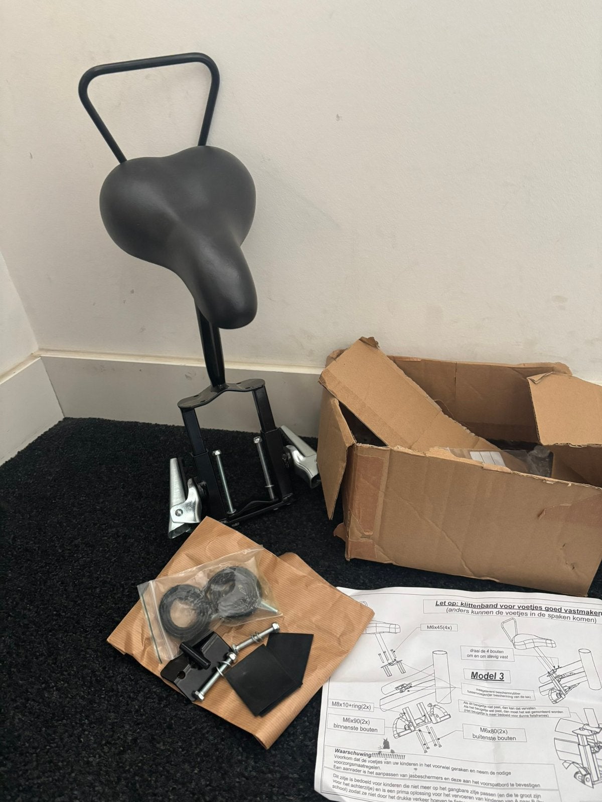 Te koop Zadel op Stang model 3, Ophalen, Nieuw