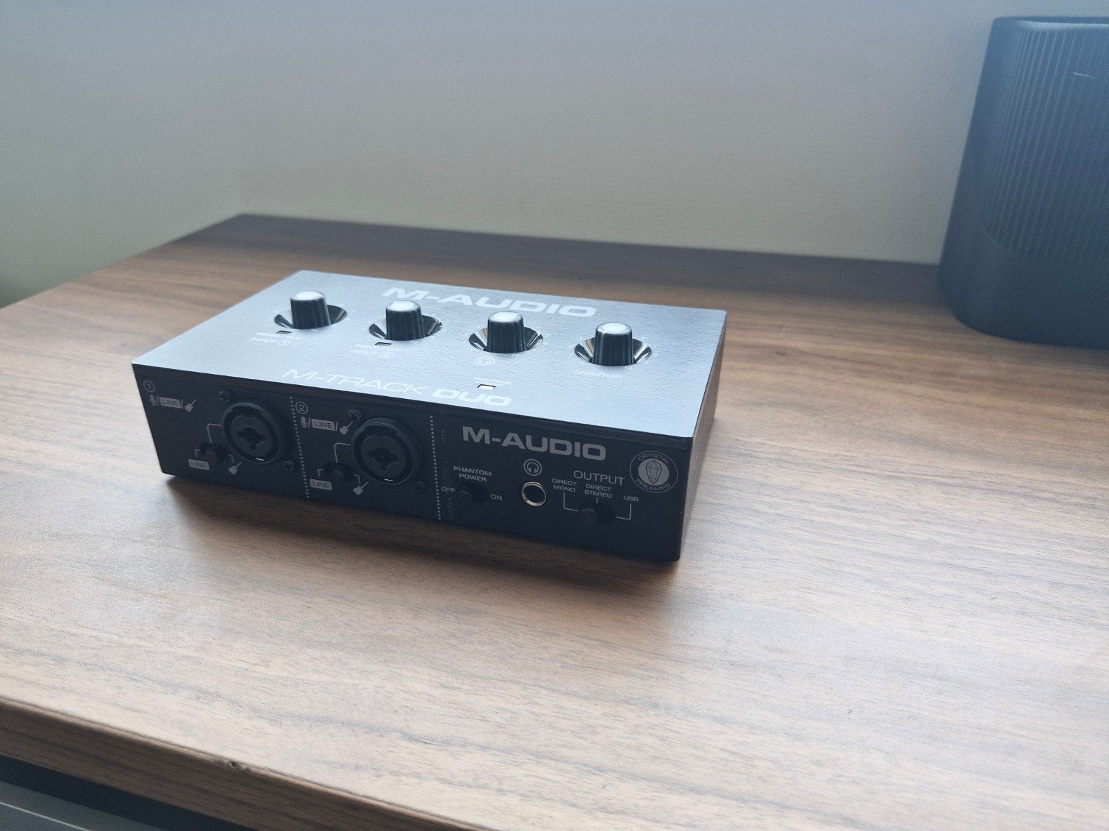 M-AUDIO M-Track Duo audio interface, Ophalen of Verzenden, Gebruikt, Extern, M-Audio