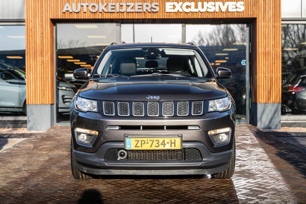 Jeep Compass 1.4 MultiAir Longitude Navi trekhaak NL auto, Voorwielaandrijving, 450 kg, Gebruikt, 4 cilinders