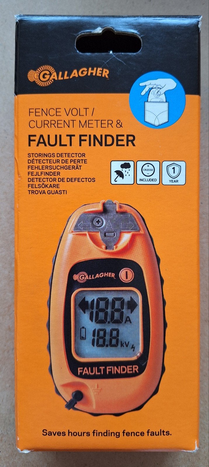 Gallagher fault finder schrikdraadtester voltmeter G50905, Dieren en Toebehoren, Toebehoren