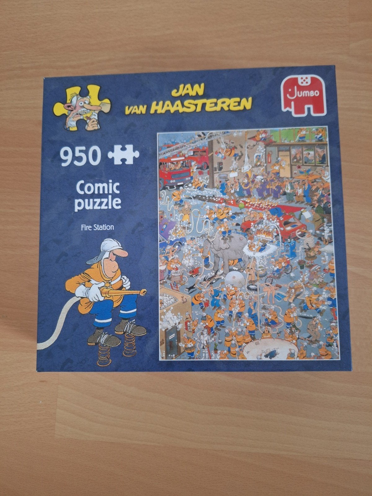Jan van Haasteren Brandweerkazerne 950 stukje, Ophalen, 500 t/m 1500 stukjes, Zo goed als nieuw, Legpuzzel