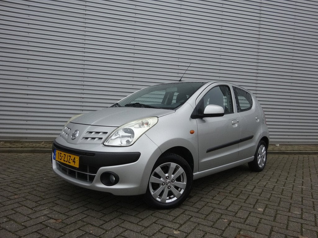 Nissan Pixo 1.0 Look 1e Eigenaar / Airco / Elektr. ramen / N, Auto's, Voorwielaandrijving, Euro 5, Stof, Gebruikt