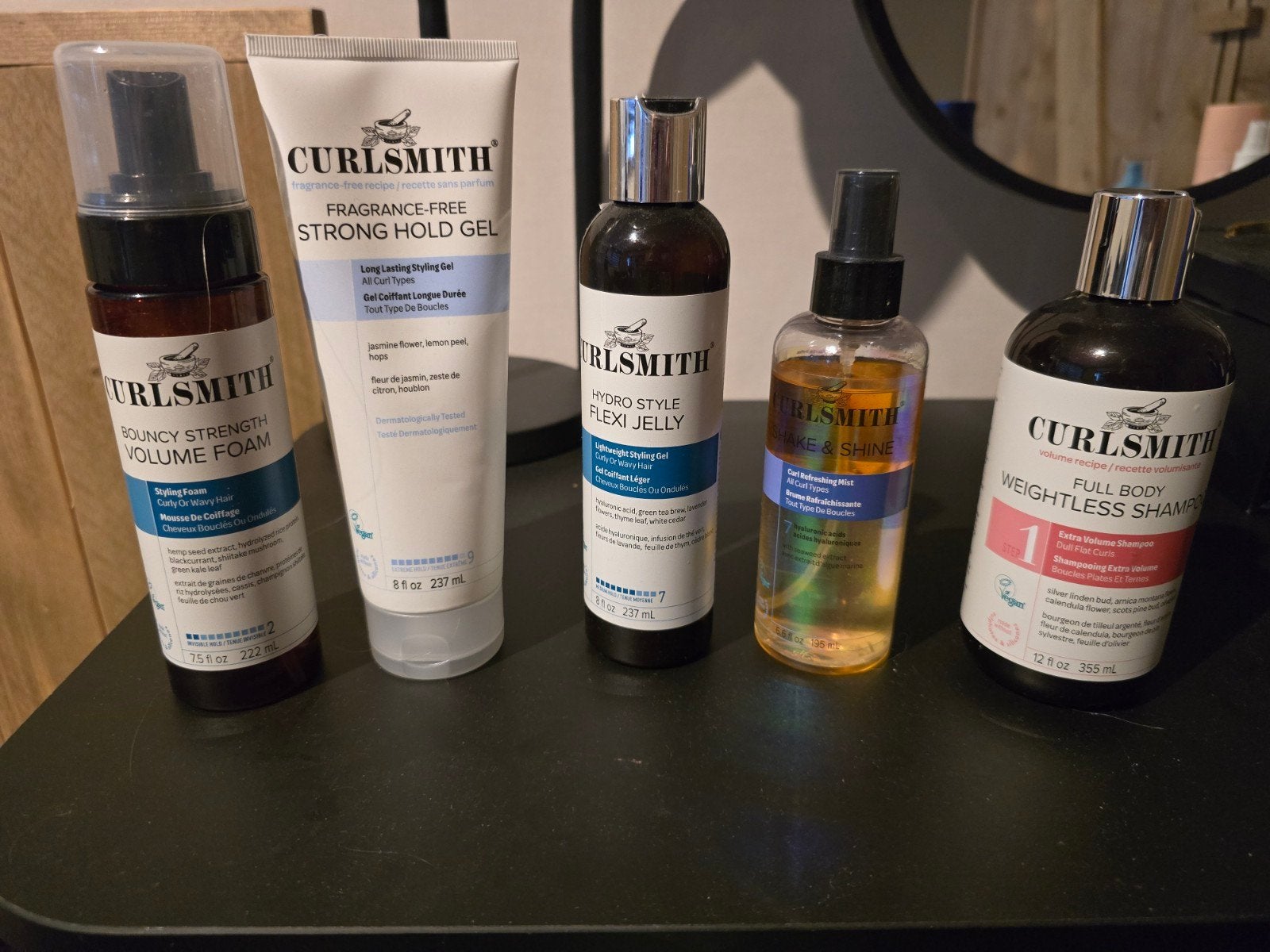 Curlsmith fullsize haarproducten 5 stuks - zgan, Sieraden, Tassen en Uiterlijk, Uiterlijk | Haarverzorging, Ophalen of Verzenden