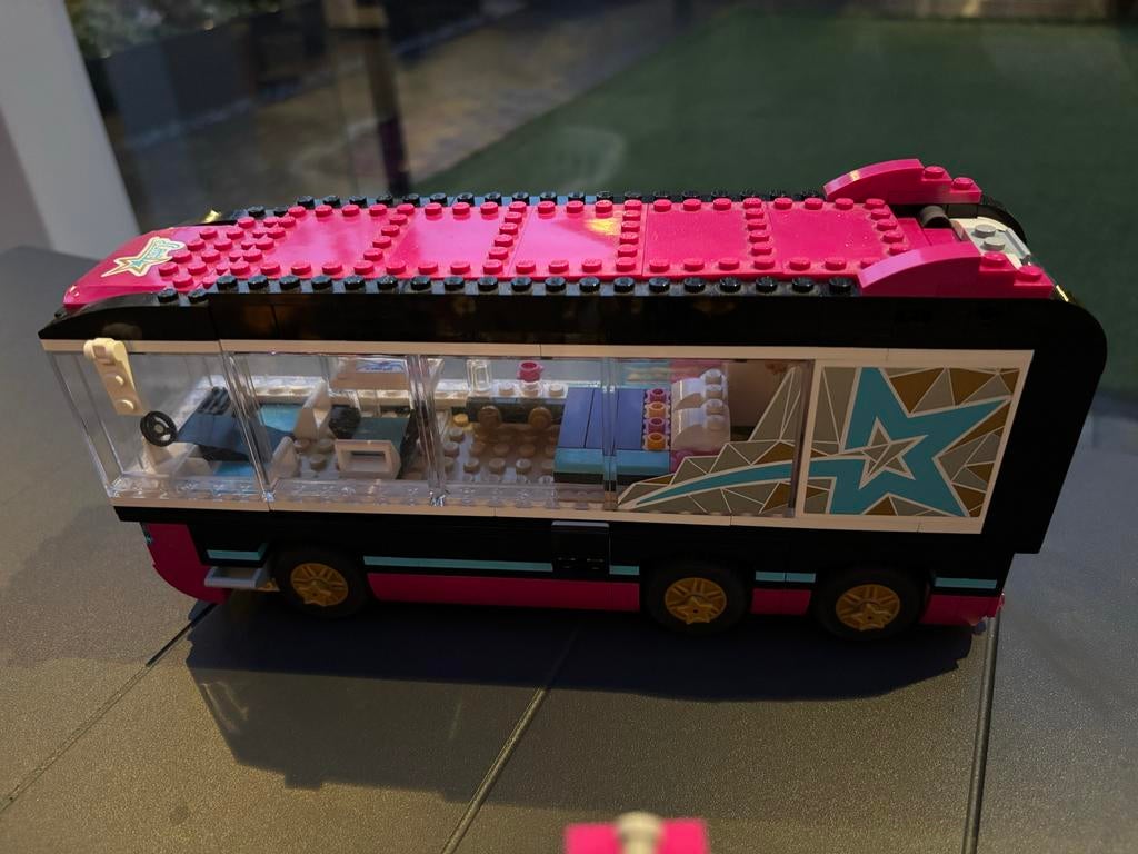 Lego Friends Popster Tourbus - 41106, Gebruikt, Lego, Friends, Ophalen of Verzenden