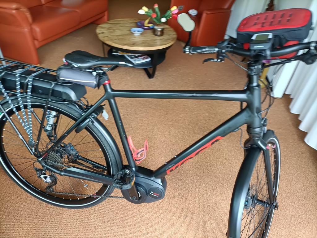 Fiets, Koga, matt black, maat h, 57.  Fiets is in staat, 57 tot 61 cm, Ophalen, Zo goed als nieuw, Versnellingen