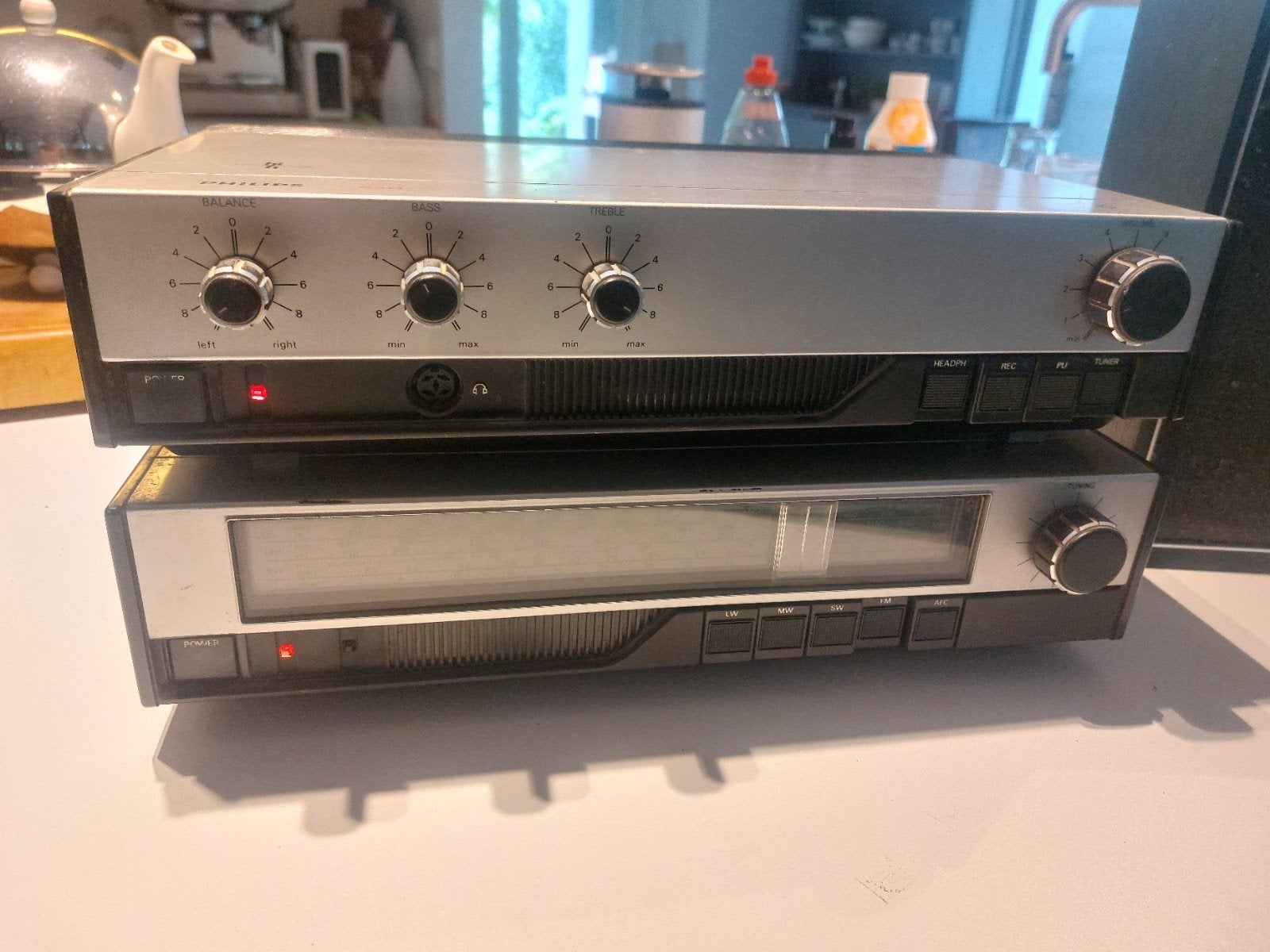 Radio stereo installatie van Philips  540 vintage, Audio, Tv en Foto, Ophalen, Gebruikt, Philips