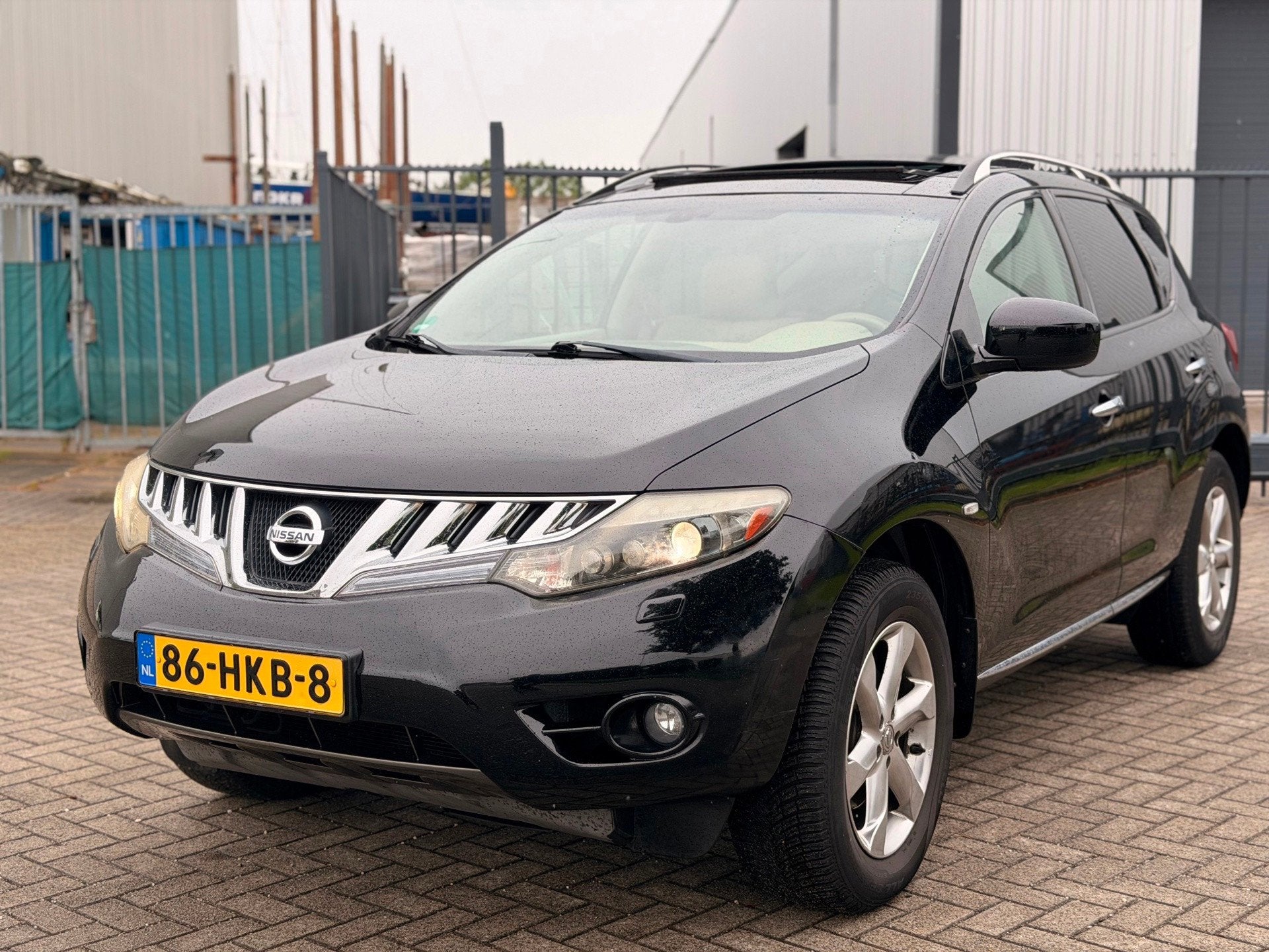 Nissan Murano 3.5 V6 Automaat Pano Leer Clima, Auto's, Automaat, Gebruikt, Murano, Zwart