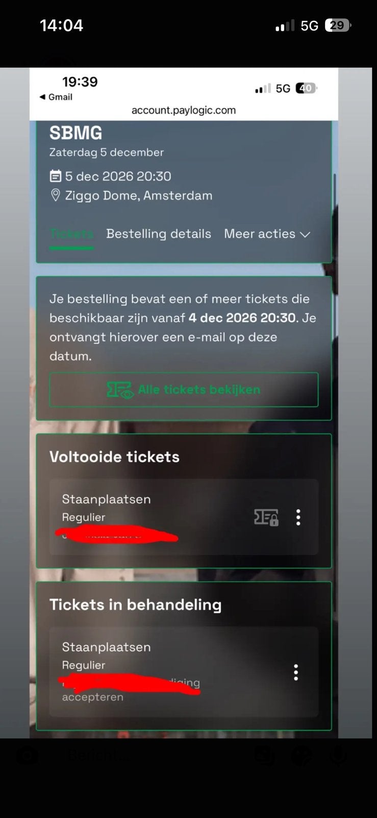 Sbmg ticket €130, Ophalen of Verzenden, Zo goed als nieuw, Desktop, USB